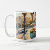 Café in Santa Barbara Kaffeetasse (Links)