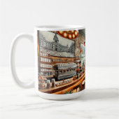 Café in Santiago Chile Kaffeetasse (Links)