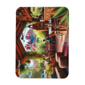 Café in Sedona Magnet (Vertikal)