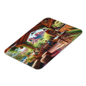 Café in Sedona Magnet (Linke Seite)