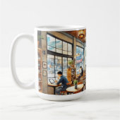 Café in Seoul, Südkorea Kaffeetasse (Links)