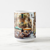 Café in Sizilien Italien Kaffeetasse (Mittel)