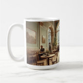 Café in St. Petersburg Kaffeetasse (Links)