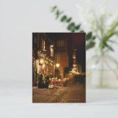Café in Straßburg Postkarte (Stehend Vorderseite)