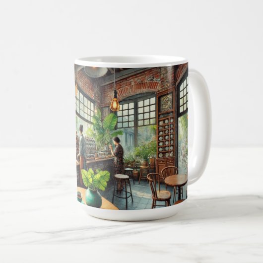 Café in Tainan Kaffeetasse (VorderseiteRechts)