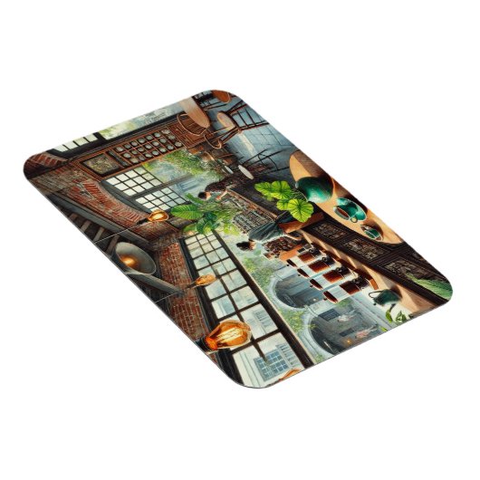 Café in Tainan Magnet (Rechte Seite)