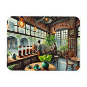 Café in Tainan Magnet (Horizontal)