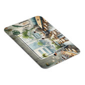 Cafe in Taipei Magnet (Rechte Seite)