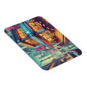 Café in Tokio Magnet (Rechte Seite)