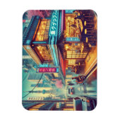 Café in Tokio Magnet (Vertikal)