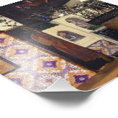 Café in Tunis Fotodruck (Ecke)