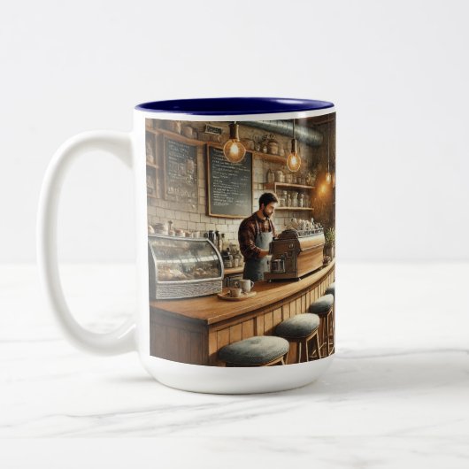 Café in Vancouver Tasse (Links)