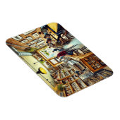 Café in Vancouver Tasse Magnet (Rechte Seite)