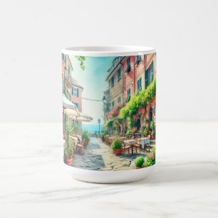 Café in Vernazza Italien Kaffeetasse