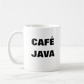 CAFÉ JAVA Tasse (Links)
