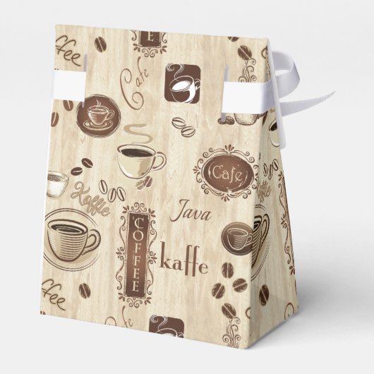 Cafe! Kaffe! Coffee! Geschenkschachtel (Rückseite)