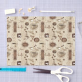 Café!  Kaffe!  Kaffee! Seidenpapier (Handwerk)