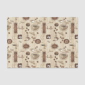 Café!  Kaffe!  Kaffee! Seidenpapier (Vorderseite)