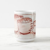 Café Kaffeetasse (Mittel)