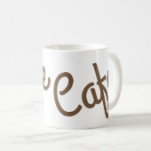 Cafe Kaffeetasse (VorderseiteRechts)