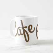 Cafe Kaffeetasse (Vorderseite Links)