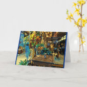 Cafe Karte (Gelbe Blume)