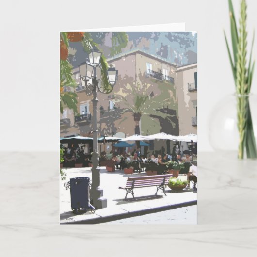 Café Karte (Vorderseite)