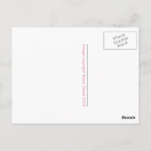 Café Komplet, Kontinentales Frühstück Postkarte (Rückseite)