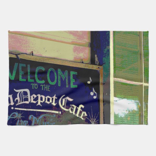 Cafe Küchentuch (Horizontal)