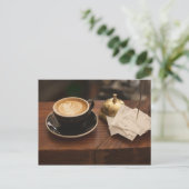 Café Kultur Postkarte (Stehend Vorderseite)