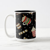 Café Latte Christmas Tasse (Links)