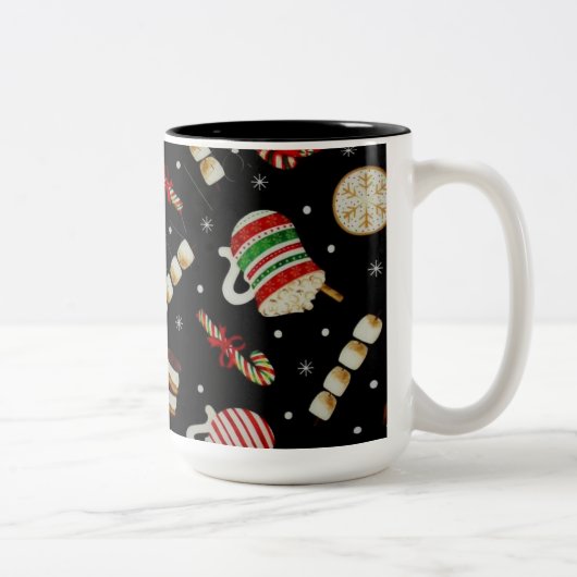 Café Latte Christmas Tasse (Rechts)