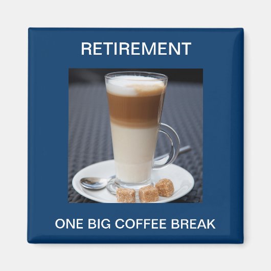 Cafe Latte Magnet (Vorne)