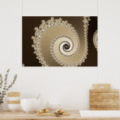 Cafe Latte Poster (Küche)