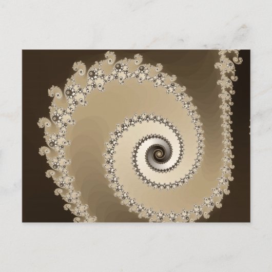 Cafe Latte Postkarte (Vorderseite)