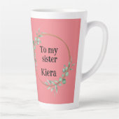 Café Latte Tasse (Rechts)