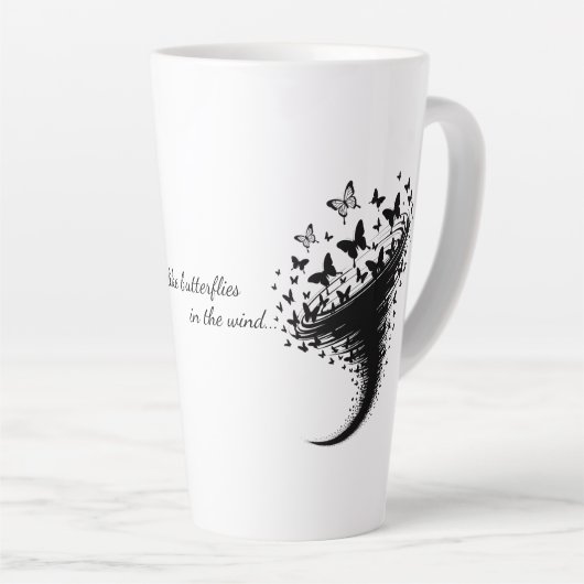 Cafe Latte Tasse (Rechte Ecke)