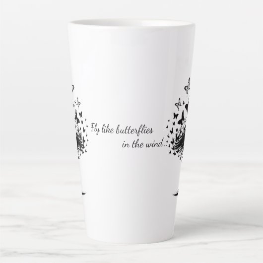 Cafe Latte Tasse (Vorderseite)