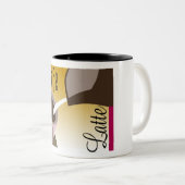 Café Latte Tasse (VorderseiteRechts)