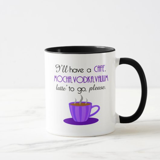 Café Latte Tasse (Rechts)