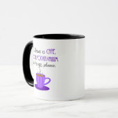 Café Latte Tasse (Vorderseite Links)