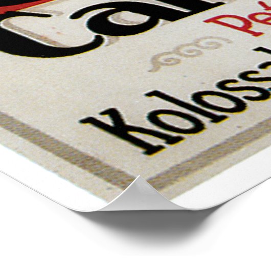 Cafe Leitmeyer Vintages Café Drink Poster (Ecke)