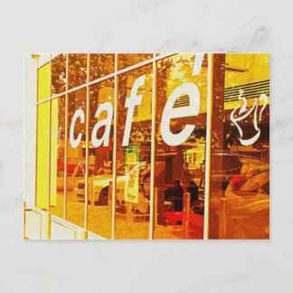 Café Life Postkarte