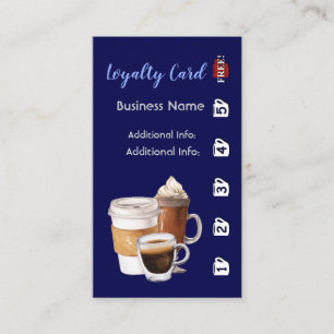 Café-Loyalität Karte 4