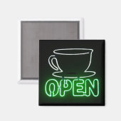 Café-Magnet Magnet (Vorderseite/Rückseite)