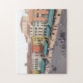 Café-Marktplatz-BH - Verona, Italien - Puzzlespiel Puzzle (Vertikal)