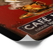 Cafe Martin Genie Poster (Ecke)