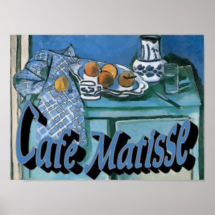 Cafe MAtisse Abstrakt Poster
