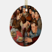 Cafe - Midnight Munchies 1943 Keramik Ornament (Rechts)