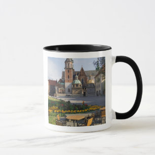 Café mit Blick auf die Wawel-Kathedrale, Wawel-H Tasse